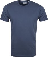 Colorful Standard - T-shirt Blauw - Heren - Maat L - Modern-fit