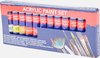 Acrylverf - Acrylic Paint - 12 x 12 ml - Van Bleiswijck Holland - Hobbyverf - Verfset - 12 x12 ML