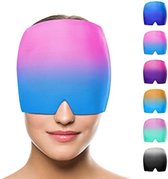 Migraine Muts - Migraine Masker - Hoofdpijn Masker - Roze | Blauw