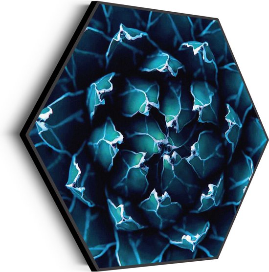 Akoestisch Schilderij Kleurrijke bloem 3 Hexagon Basic XL (140 X 121 CM) - Akoestisch paneel - Akoestische Panelen - Akoestische wanddecoratie - Akoestisch wandpaneel