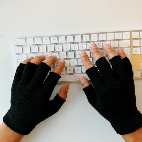 WonderGloves - Dames Handschoenen - Zachte Suède - Winter Wanten Handschoenen Grijs