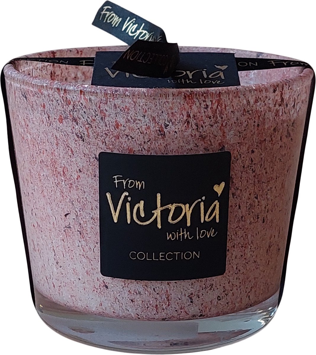 VICTORIA WITH LOVE BY PHILLINE.BE Victoria with love kaars - Graniet - Pink Roos
