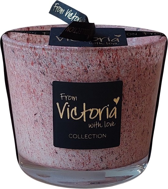 Bougie Victoria avec amour - Granit - Pink - taille S