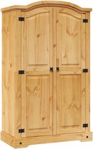 vidaXL - Kledingkast - Mexicaans - grenenhout - Corona-stijl - 2 - deuren