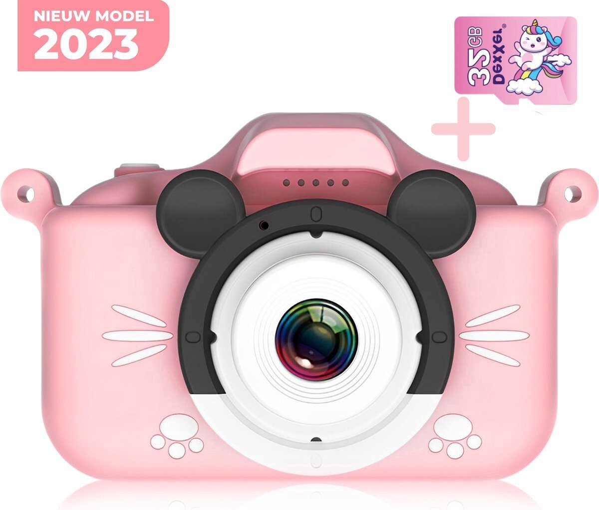 Rose-brillant-32G-Pen - Enfants caméra impression instantanée appareil  photo instantané pour enfant Appareil