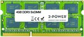 2-Power 4GB DDR3 1333MHz SODIMM 4GB DDR3 1333MHz geheugenmodule