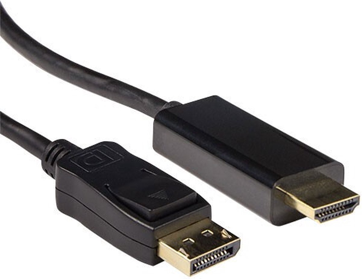 Image of ACT Verloopkabel DisplayPort male naar HDMI-A male 3,00 m AK3991