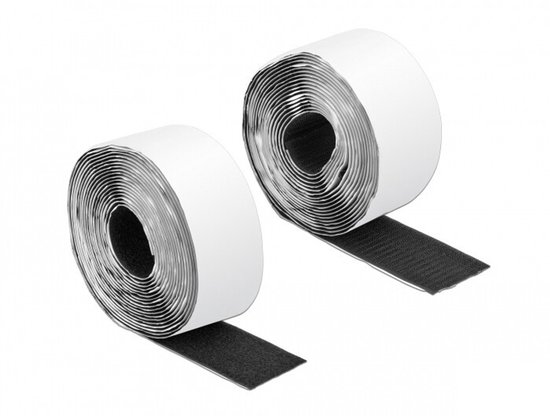 KLEBESHOP24 Haakband om te naaien, klittenbandsluiting – alleen haakband/ zwart, 50 mm x 3 m KLEBESHOP24 Haakband om te naaien, klittenbandsluiting – alleen haakband/ zwart, 50 mm x 3 m