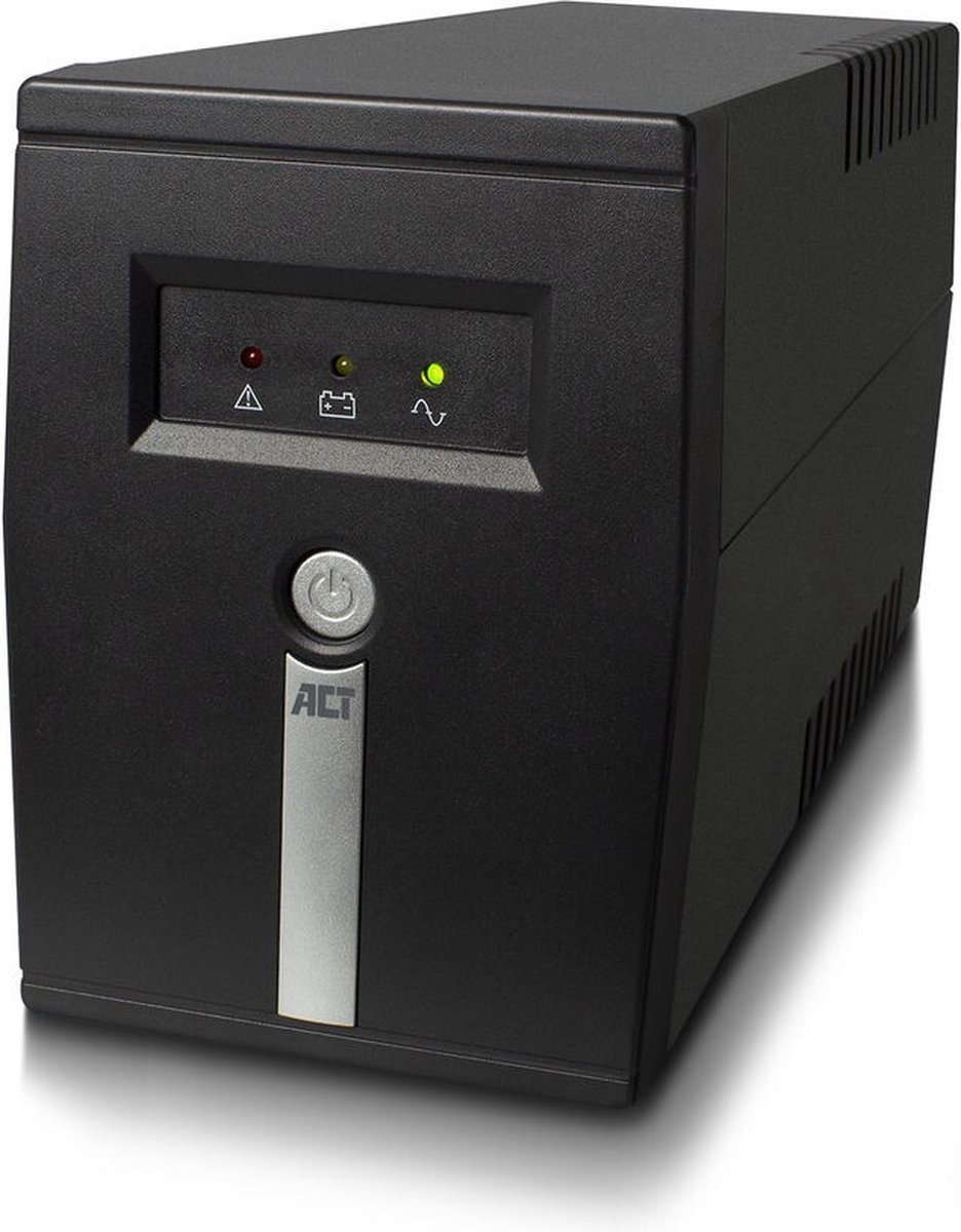 ACT UPS Noodstroom 600VA/360W – 1x stopcontact, 1x C13 - Line Interactive – AC2305