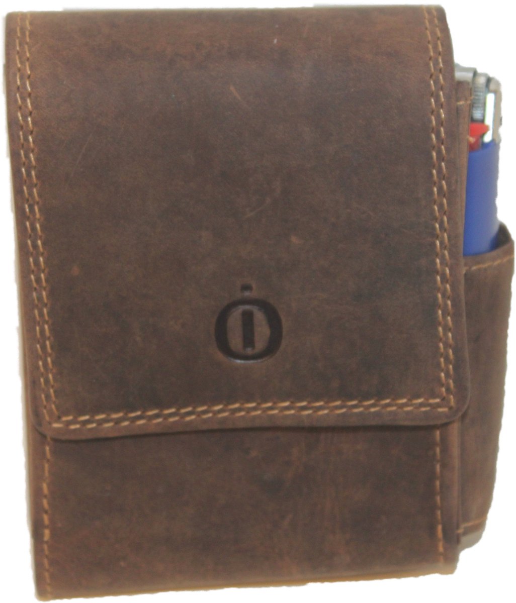 OI sigaretten etui met ruimte voor aansteker en eventueel geld. 427H