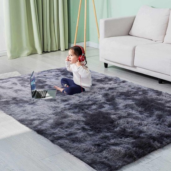 Tapis Salon Grand Tapis Pour Chambre Shaggy Tapis Moelleux Lavable