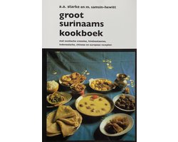 Omslag van Groot surinaams kookboek - Starke, A.A. / M. Samsin-Hewitt