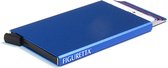 Figuretta ® RFID Creditcardhouder - 6 pasjes - Aluminium - Pasjeshouder - Kaarthouder - Blauw