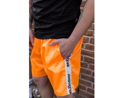Sk8erboy sportshorts - Neon oranje - small