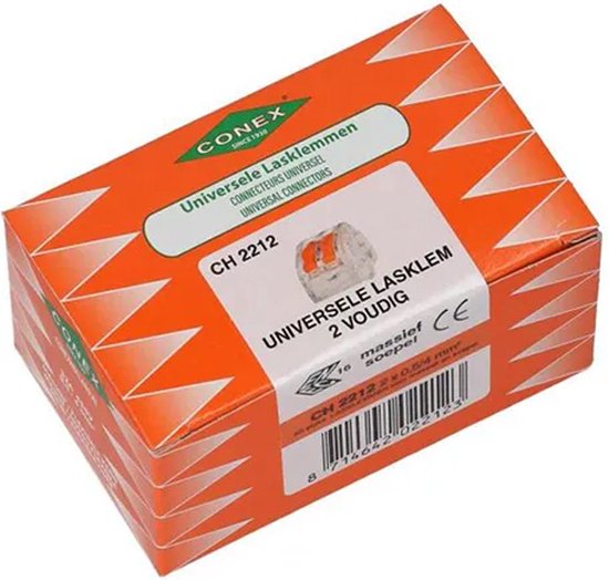 LOMUG 50 stuks kabelverbinders, waterdicht, autostekker, 2-polig