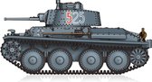 1:72 HobbyBoss 82956 German Pz.Kpfw. 38(t) Ausf. E/F Tank Plastic Modelbouwpakket