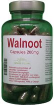 Herbes D'elixir | Walnoot capsules | 200mg per capsules | 100 Stuks | 100% Natuurlijk | Vegan