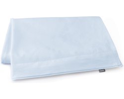 Eleganzzz Laken Katoen Perkal - Licht Blauw - Laken 150x250cm - Eenpersoons - Lakens