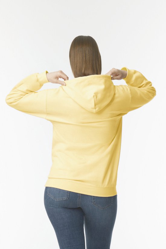 Sweatshirt Unisex 3XL Gildan Lange mouw Yellow Haze 80% Katoen, 20% Polyester