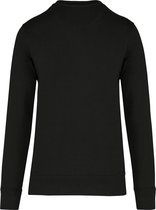 Sweatshirt Unisex L Kariban Ronde hals Lange mouw Black 85% Katoen, 15% Polyester