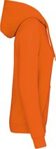 Sweatshirt Dames XL Kariban Lange mouw Orange 80% Katoen, 20% Polyester