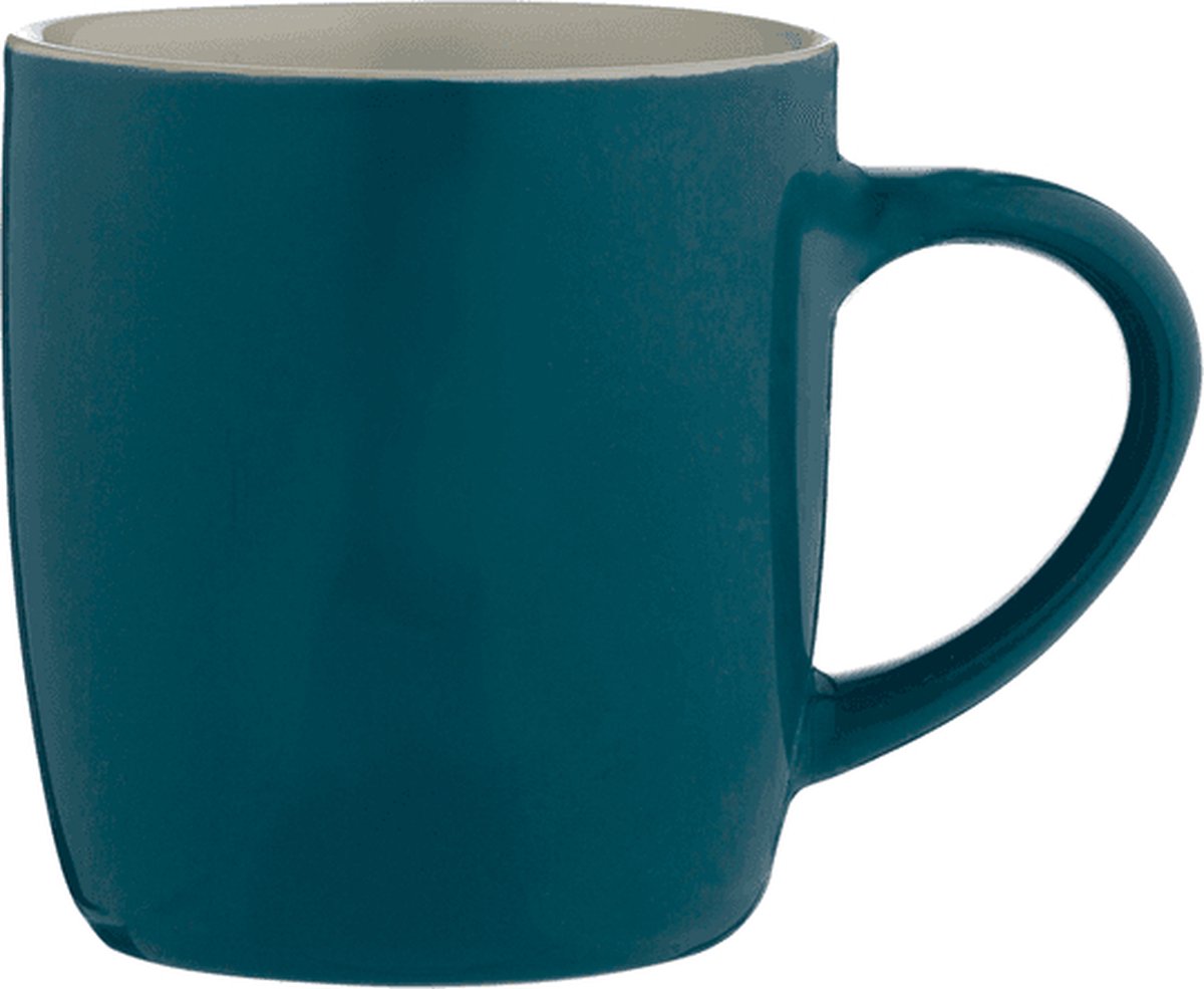 Price & Kensington mok uit aardewerk blauw 330ml