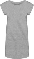 T-shirt Dames L/XL Kariban Ronde hals Korte mouw Light grey heather 85% Katoen, 15% Viscose