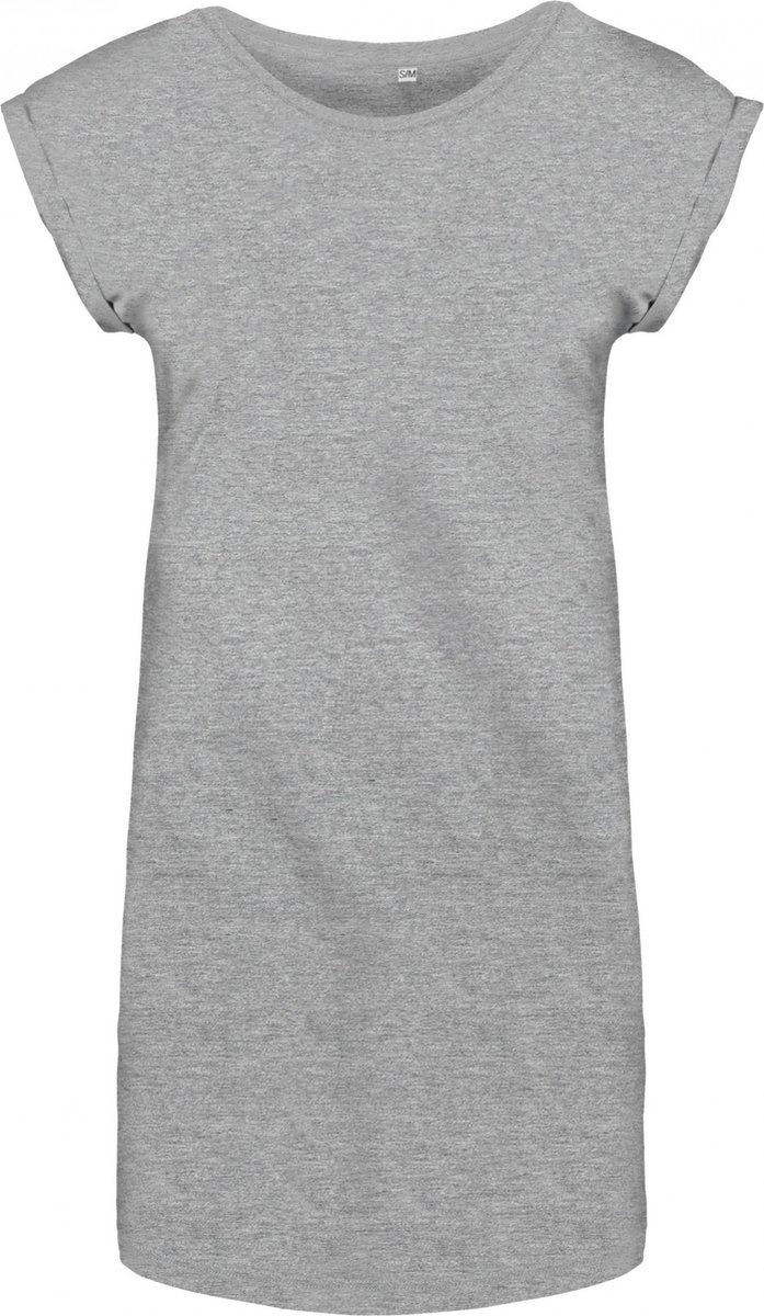 Kariban Lang dames-t-shirt K388 - Light grey heather - L/XL