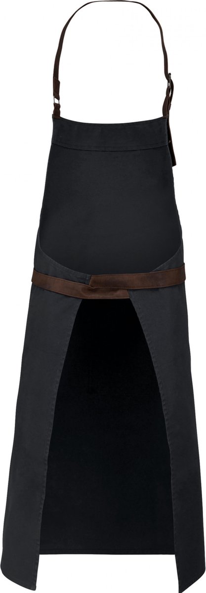 Kariban Vintage schort K8003 - Vintage Charcoal - One size