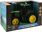 Farm Truck - Speelgoed Tractor Frictie - Met Geluid & Licht - 37X17X18cm