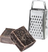 Ideas4seasons Amberblokjes/geurblokjes cadeauset - ylang ylang geur - inclusief mini rasp