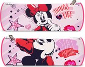 Disney Etui Minnie Mouse Meisjes 7 X 22 Cm Polyester Roze