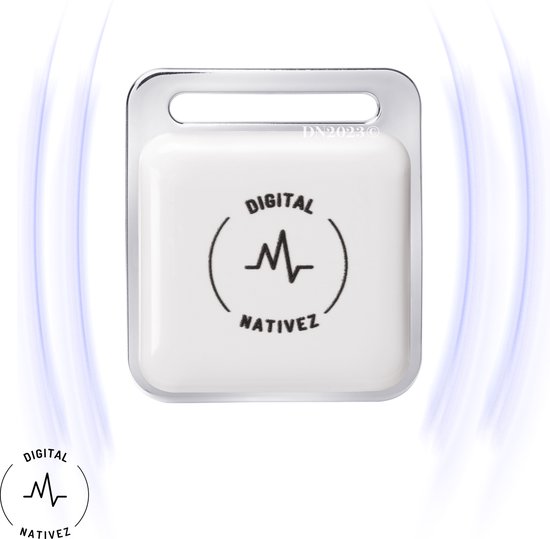 Digital Nativez Bluetooth tracker wit - compacte AirTag - Bluetooth -  Koffer AirTag -... | bol