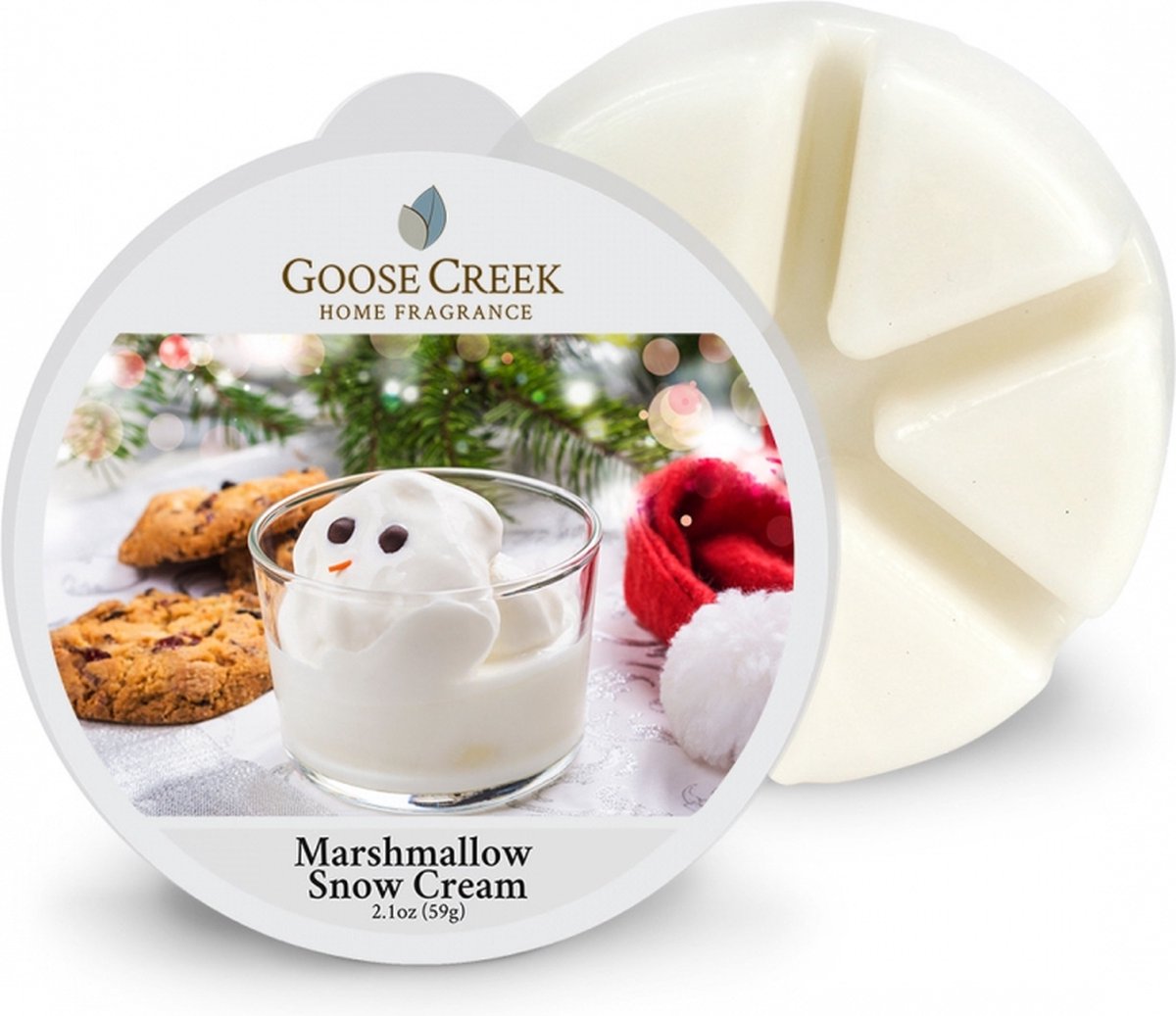 goose creek wax melt Marshmallow Snow Cream