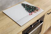 Inductiebeschermer - Christmas Tree - 77x51 cm - Inductiebeschermer - Inductie Afdekplaat Kookplaat - Inductie Mat - Anti-Slip - Keuken Decoratie - Keuken Accessoires