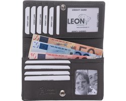 Portemonnee - Portemonnee dames - Portefeuille dames - Beurs - Dames portemonnee - Dames portemonnee leer - Cadeau - Vrouwen cadeautjes - Cadeau voor vrouw - Kado vrouwen - Kado vrouwen verjaardag - Cadeau voor vriendin - Voor haar - Cadeau voor mama