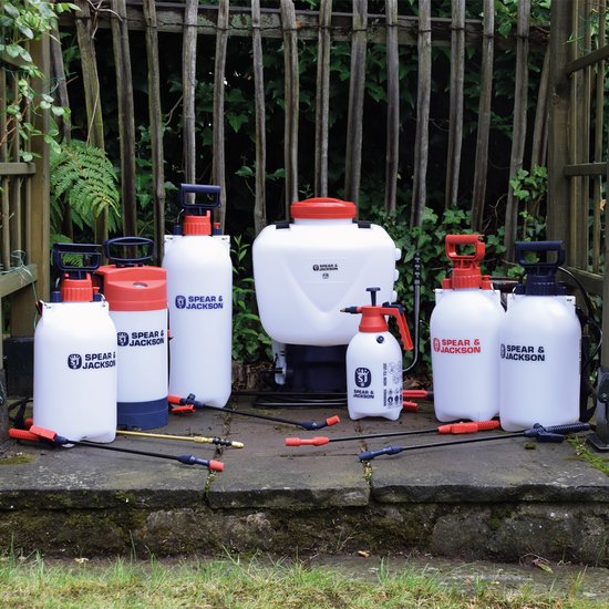 Spear & Jackson Drukspuit 5 Liter - Druksproeier - Onkruidverdelger - Sproeier - Drukspuiten - drukspuit zuurbestendig - drukspuit zuur van Merkloos	 — afbeelding 4