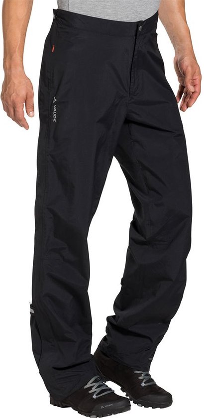 Vaude Yaras Rain Zip III Heren Regenbroek Black L