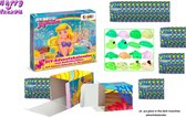 Happy Trendz® Adventskalender adventscalender mochies mochie mochy squishies - glow in the dark - 24 stuks mystery baggs - extra mystery - super leuk cadeau - herbruikbare adventskalender - mermaid print - cadeau - feest - 2023