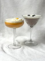 Cocktail Bundel Deluxe, Geurkaarsen, Cocktail Kaars, Kaarsen, Espresso Martini Deluxe, Pornstar Martini