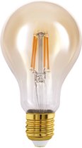 EGLO LED Lamp vintage look - E27 - Ø 7,5 cm - E27 - Amberkleurig