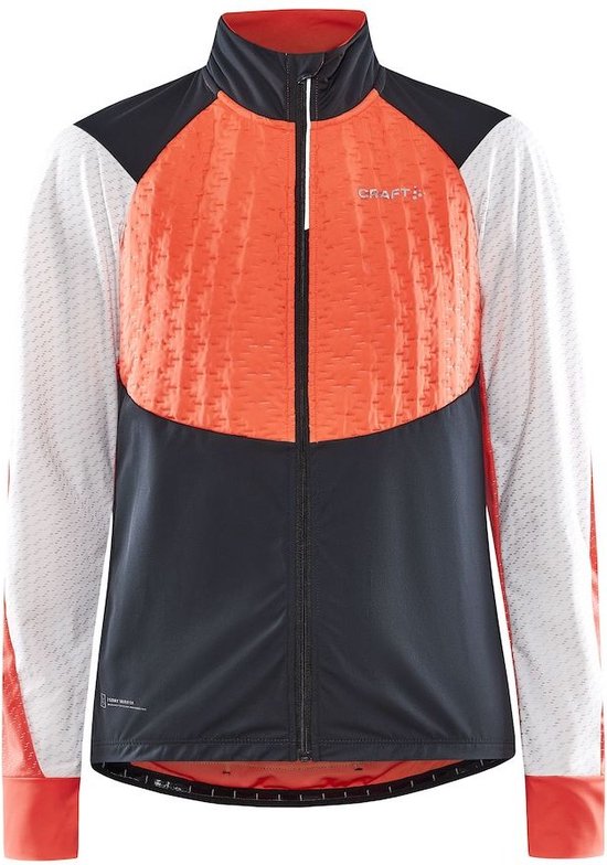 Craft Fietsjack Winter Dames Roze Grijs Zwart ADV BIKE SUBZ LUMEN JACKET W SHOCK ASH. bol