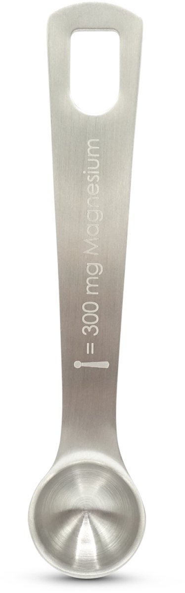 MontenSal - Maatlepel Magnesiumpoeder Voor Volwassenen - Citraatpoeder, Bisglycinaatpoeder, Malaatpoeder of Tauraatpoeder