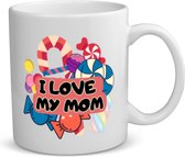 Akyol - moeder cadeau - koffiemok - theemok - Moeder - moeder mok met opdruk - moeder cadeau - moeder mok - moeder cadeautjes - moederdag cadeau - moeder cadeautjes verjaardag - liefste mama | mama - leuk kado om te geven | - 350 ML inhoud