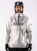 1080 PARKER-T Hoodie heren softshell | Grijs | XL | Wintersport Snowboard Ski Kleding