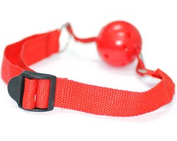 Gagball Rood - Leuk voor sex spelletjes - Voor koppels - SM - Bondage - Rood - Fetish - Kant - Sex speeltjes - Erotiek - Sex toys - Voor mannen en vrouwen - Kinky