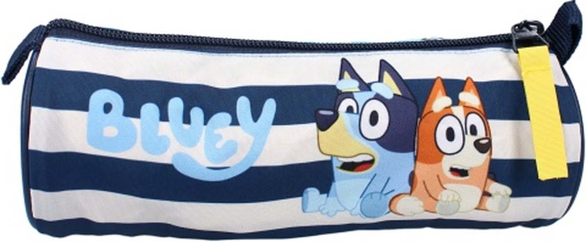 Bluey Etui - Jump Into Fun - Blauw - Tekenen