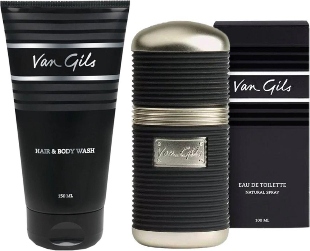 Van Gils Cadeauset Strictly for Men EDT & Body Wash.