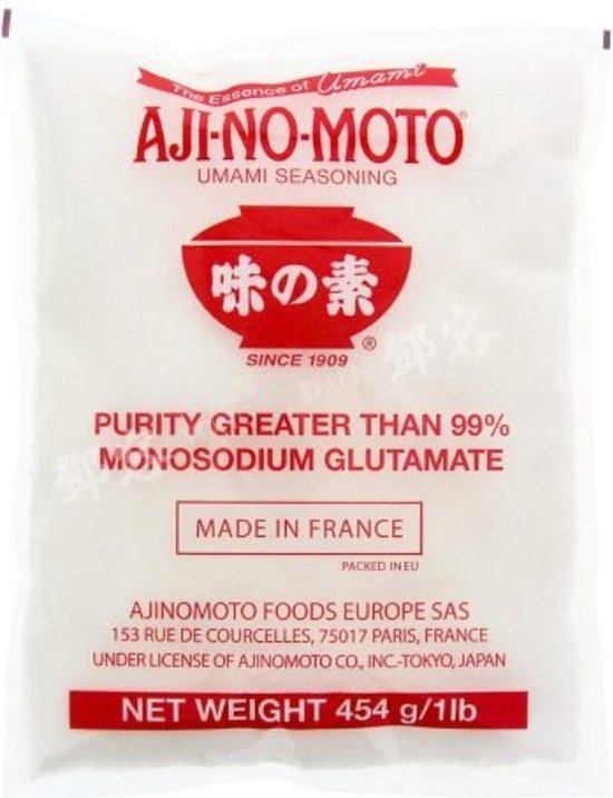 Glutamate monosodique / glutamate de sodium, E621 - Aji no Moto