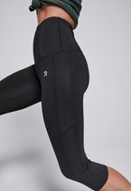 Redmax Sportlegging Dames - Sportkleding - Geschikt voor Fitness en Yoga - Dry Cool - Corrigerend - Zwart - L